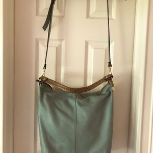 Genuine Italian leather handbag.